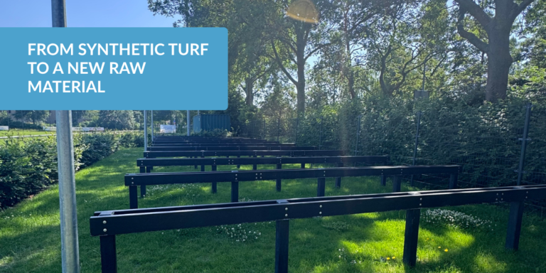Products from recycled synthetic turf upgrade any project